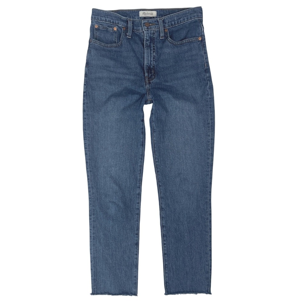 Madewell Perfect Vintage Jean 28 6 High Rise Straight Coastal Cowgirl 90s Raw